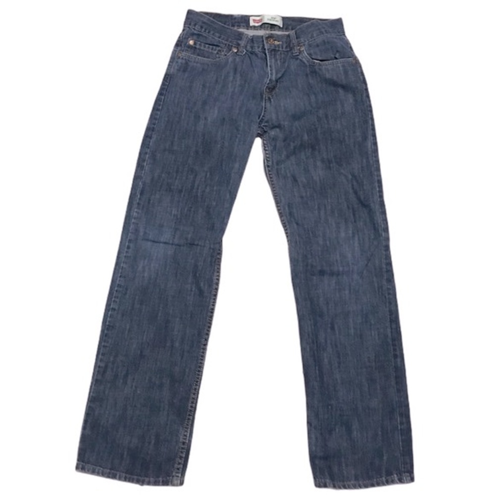 Levi’s 514 Jeans Boy’s Sz 18 Regular 29X29 Straight Cut Medium Wash Blue Casual
